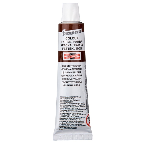 Farba temperová KOH-I-NOOR 16 ml - siena pálená