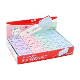 Rubber M&G So Many Cats Pastel (4 colors) (2)