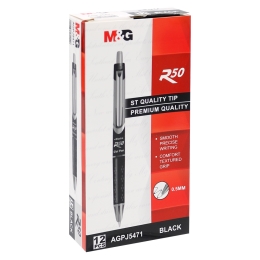 Gel pen M&G R50 0.5 mm - black (1)