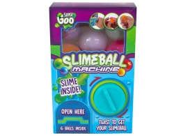 Super Goo 13,5x9cm mini vending machine w/6pcs of 66g surprise balls in WBX