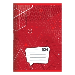 Notebook A5, 20 sheets - lined 524 (1)