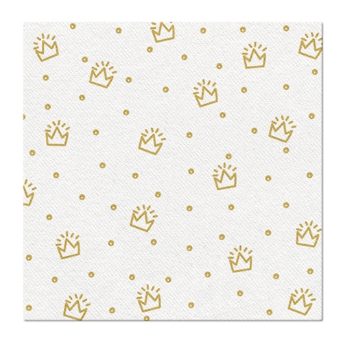 Obrúsky PAW AIRLAID 40x40cm Special Day gold