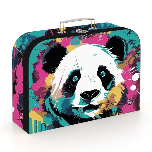 Laminate suitcase 34 cm Panda