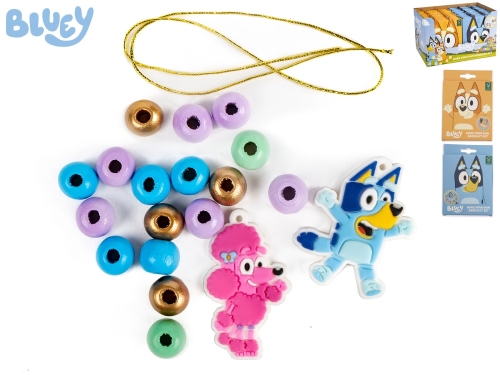 Bluey 2asstd make your own bracelet in PBX 24pcs in DBX