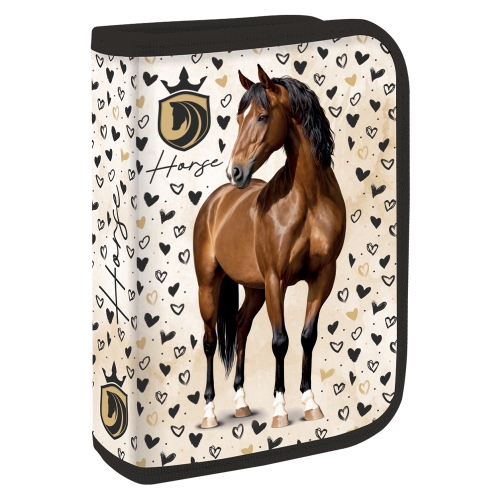 Pencil case full - 1 bunk, 31 pieces JUNIOR S9 Horse