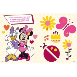 Farebné pršteky Minnie