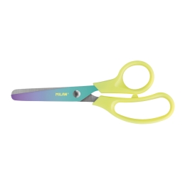 Scissors MILAN Basic Sunset Edition yellow - blister (1)