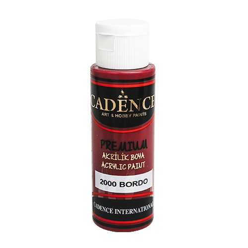 Akrylová farba CADENCE Premium, vínová, 70 ml