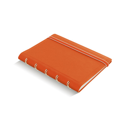 Poznámkový blok Filofax vreckový s organizérom, oranžový