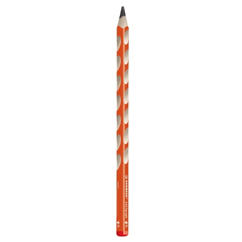 STABILO EASYgraph graphite pencil for right-handed people - orange
