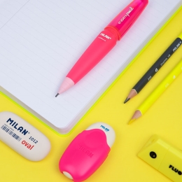 Pencil MILAN triangular Fluo double-sided black-yellow (1)