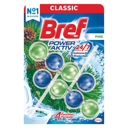 Bref Power Aktiv Pine WC blok 2x50g