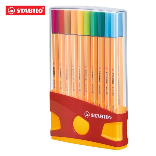 Liner STABILO point 88 set of 20 pcs in box