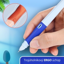 Pero bombičkové, gumovací atrament M&G iErase U-Grip + 2 bombičky /1 sada (4)