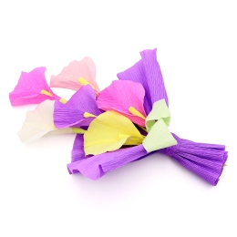 Crepe paper JUNIOR 100x25 cm SOFT Florist (set of 6) (2)