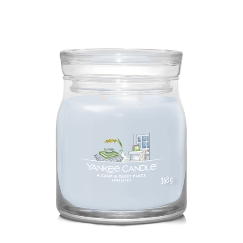 Sviečka Yankee Candle - A CALM & QUIET PLACE, stredná