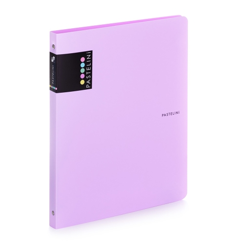 PP 4-ring PASTELINI binder A4/2 cm - purple