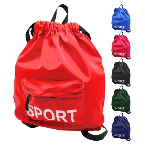 Sports equipment backpack (mix of colours)