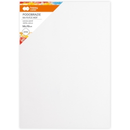 Painting canvas Happy Color 50x70 cm MDF 4 mm - white