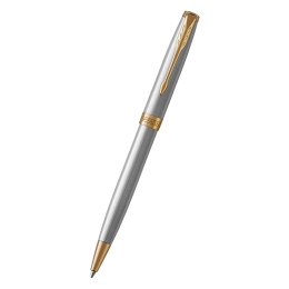 GP PARKER Sonnet Stainless Steel GT + PU case (1)