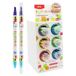 M&amp;G MoColori Changing Magic Marker Presentation Stand (filled with 90+90 pcs)