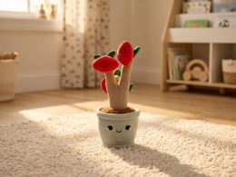 Take Me Home 1style only (apple) 30cm plush plant fruit tree 0m+ (1)