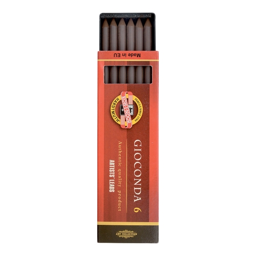 Drawing sepia KOH-I-NOOR - dark brown 6 pcs, 5,6 mm