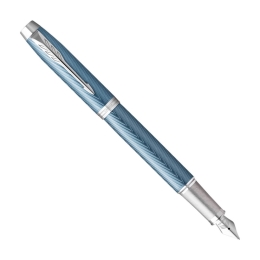 Fountain pen Parker IM Premium Blue Gray CT, nib "F" (1)