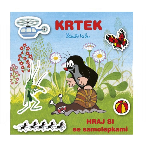 Akim Creative Workbook - Play with Stickers Mole