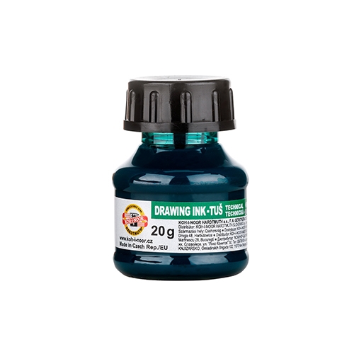 Technical ink KOH-I-NOOR 20 g, green