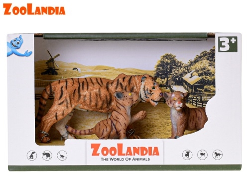 Zoolandia tigrice s mláďatami v krabičke