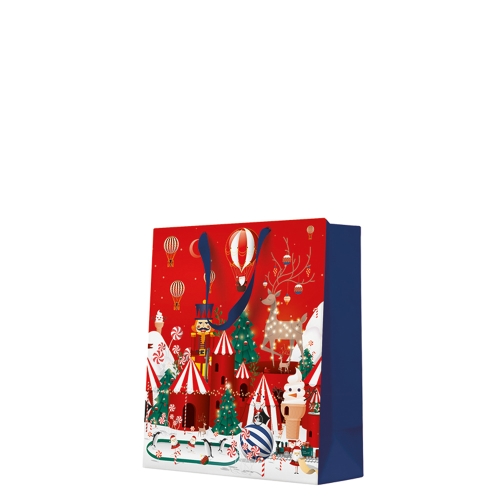 Medium Gift bag - Winter Wonderland Christmas 20x10x25 cm