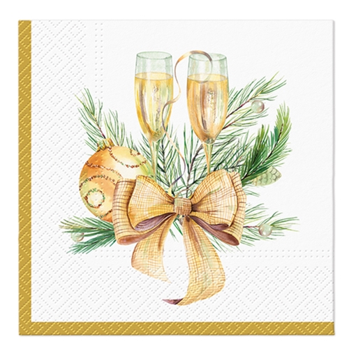 Napkins PAW L 33x33cm Celebration time