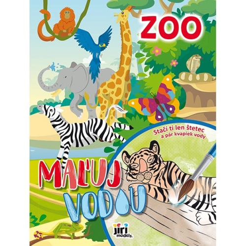 Maľuj vodou JM A4 Zoo