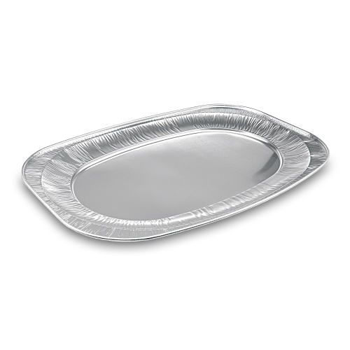 Tray (ALU) oval 55 x 36 cm [10 pcs]