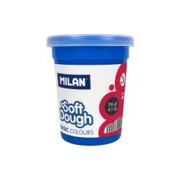 Box 4 jars of 116 g Soft Dough, red