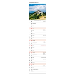 2027 Wall Calendar for Slovakia – Hardcover (1)