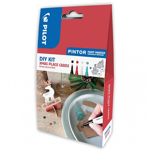 Pintor, PO, Fine, set of 4 pcs/ XMAS name tags 12 pcs