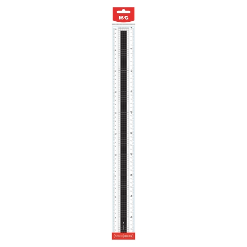 Pravítko M&G 50 cm, dvojitá stupnica