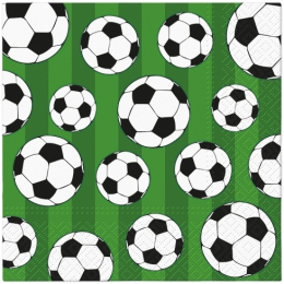Obrúsky PAW L 33x33cm Soccer ball