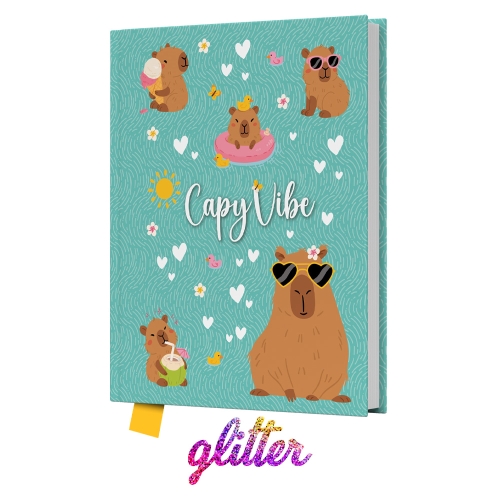 JUNIOR memorial 14x18 cm, 80 sheets - Capy Vibe