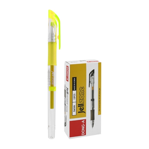 Gel pen DONG-A JellZone 0.5mm/yellow