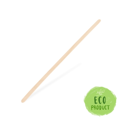 Wooden coffee stirrer 17.8 cm, 1000 pcs