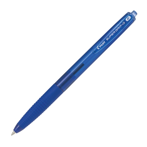 Pero guľôčkové PILOT SuperGrip-G 0,7 mm - modrá náplň