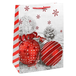 Christmas Gift Bag, 32x26x12 cm (assortment of 4 designs - price per piece) (3)