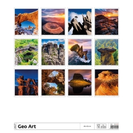 Nástenný kalendár 2027 Geo Art (2)