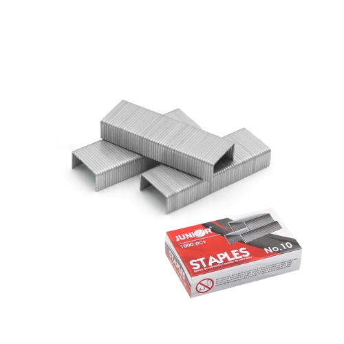 Staples for staplers JUNIOR No.10" (pack of 1000)