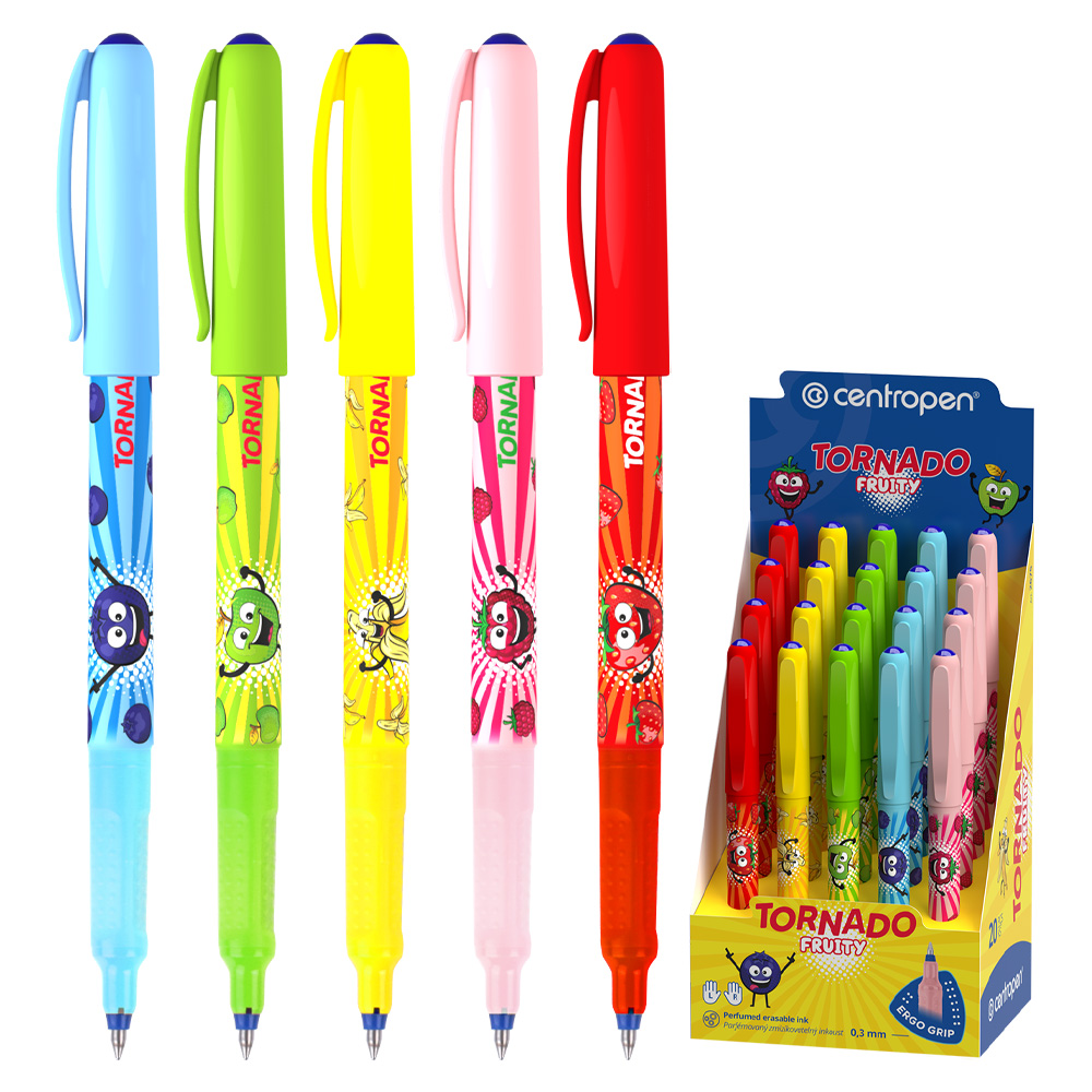 Pero guľôčkové CENTROPEN 2675 Tornado Fruity
