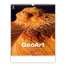2027 Geo Art Wall Calendar