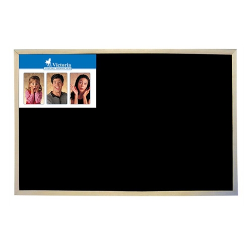 Blackboard in a wooden frame, black, for chalk, 30 x 40 cm